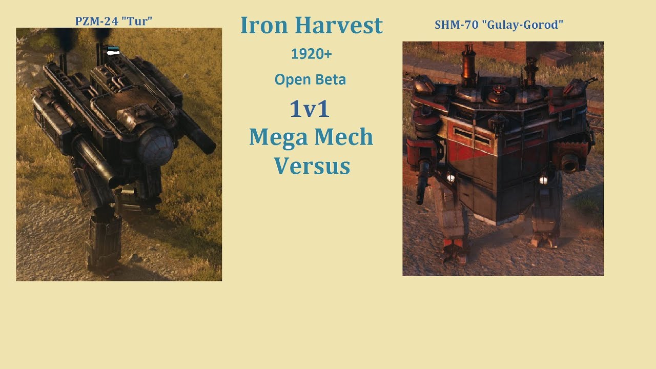 Iron Harvest-(Open Beta) PZM-24 Tur vs SHM-70 Gulay-Gorod