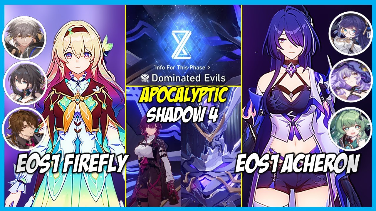 E0S1 FireFly SuperBreak x E0S1 Acheron HyperCarry | Apocalyptic Shadow 4 | Honkai Star Rail