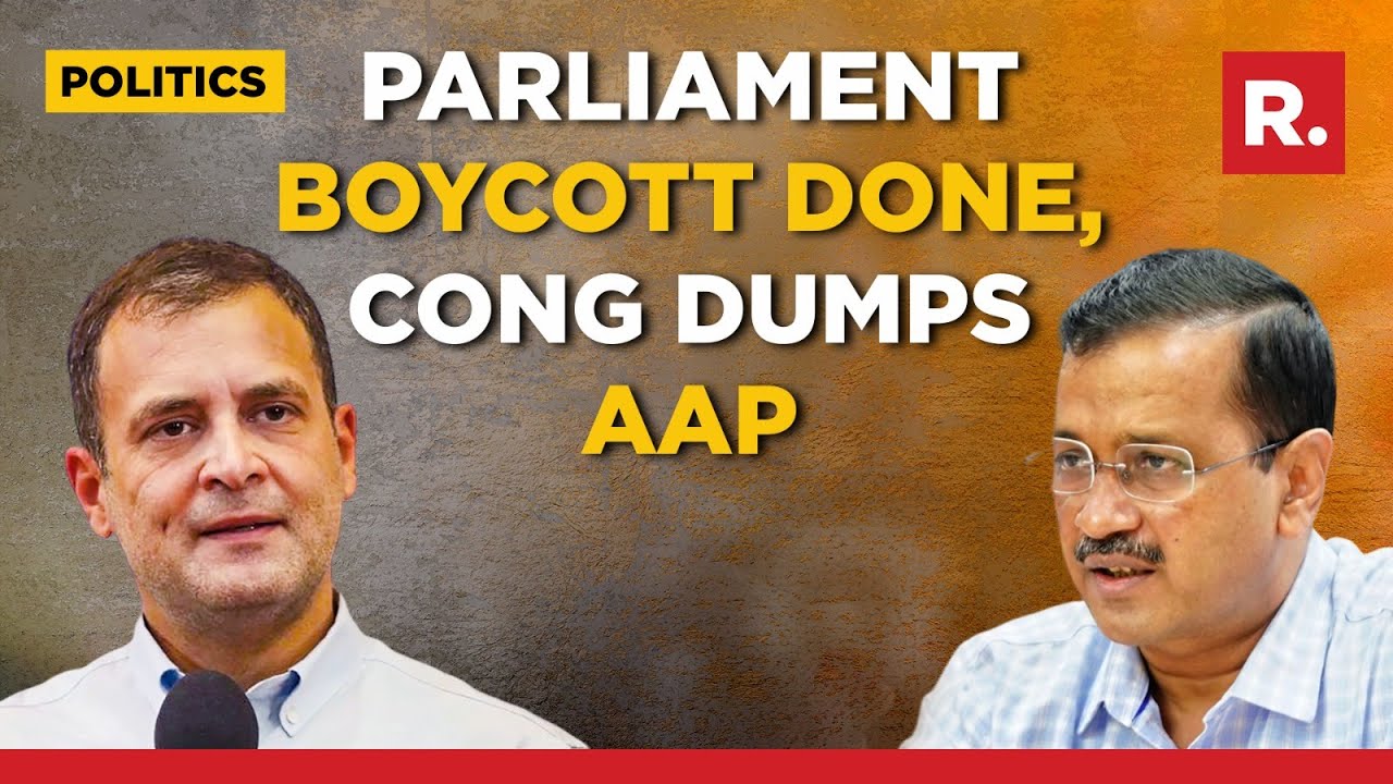 Congress ditches AAP on Delhi ordinance despite Kejriwal supporting Parliament Boycott