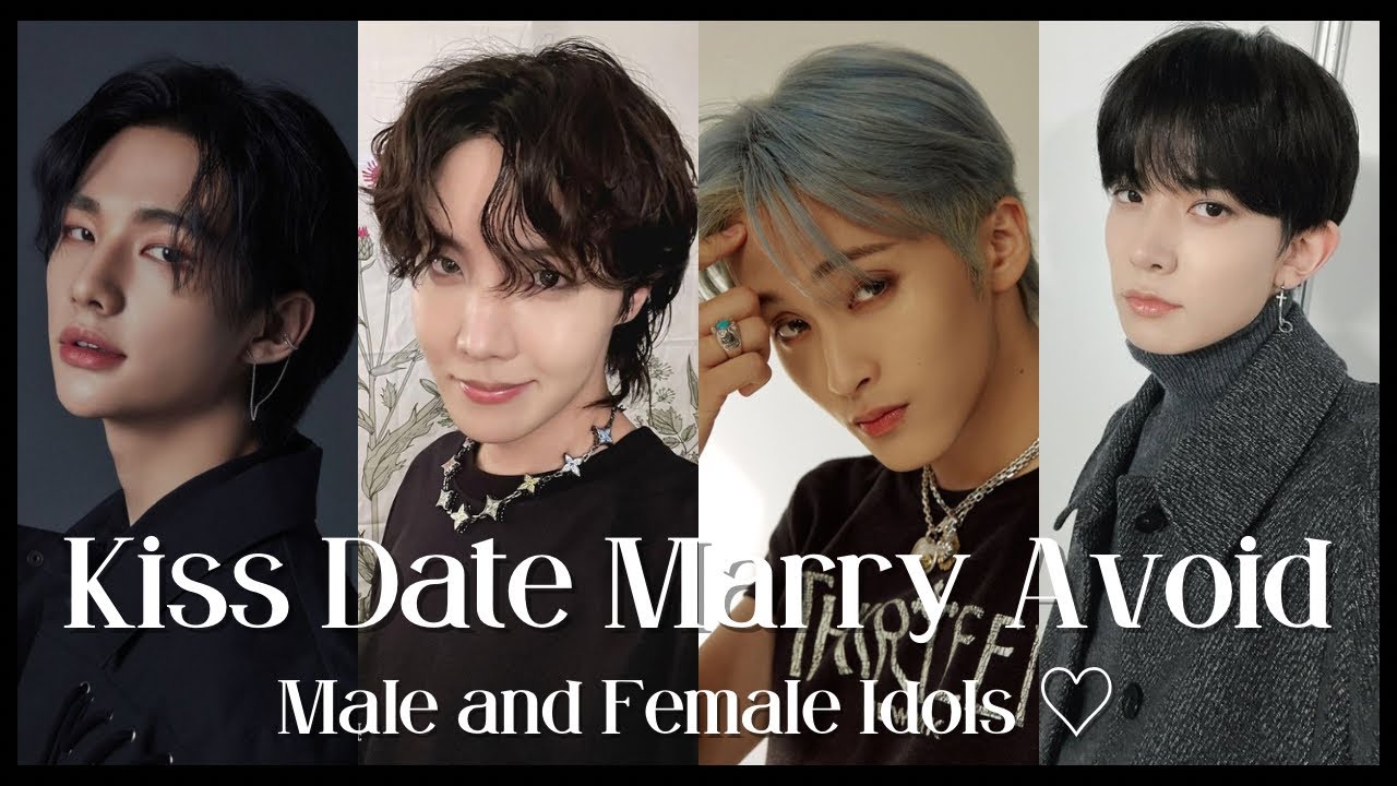 KISS MARRY DATE AVOID (KPOP GAME)