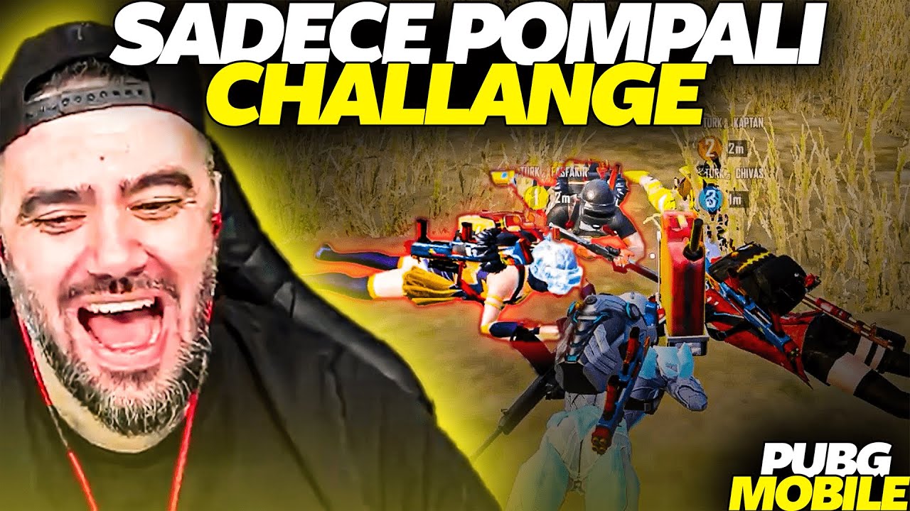 100 KİŞİ SADECE POMPALI OYNADIK ! İNANILMAZ FİGHTLAR - PUBG Mobile