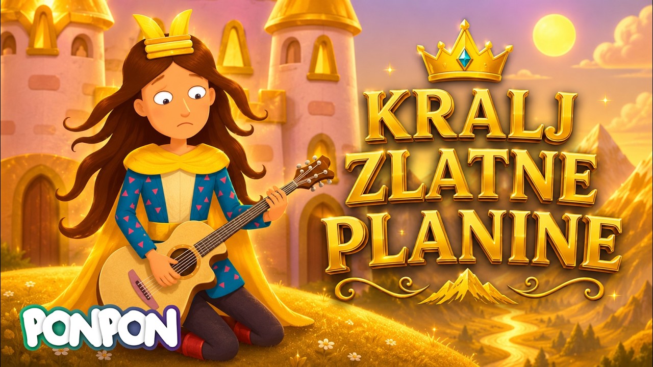 Bajke za decu - Kralj Zlatne planine (crtani film)