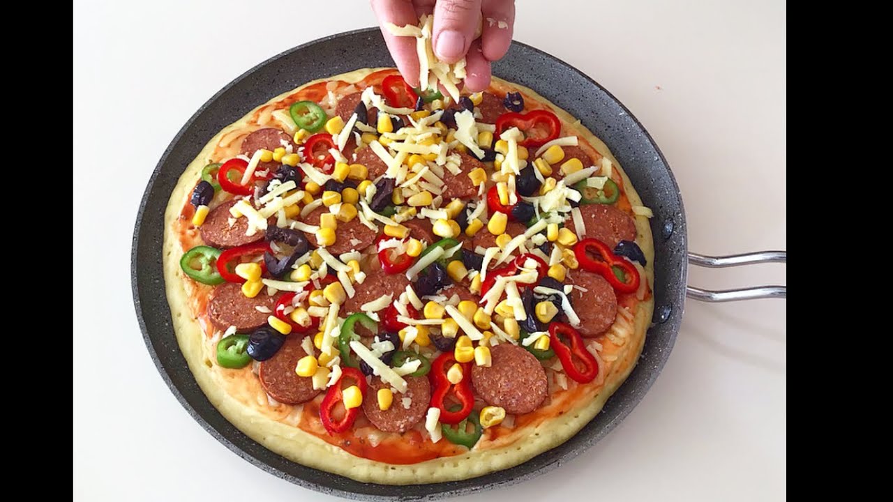 🔉Çayı Demleyin Hamur Yoğrmadan 5 Dakikada Pizza Yapın Bundan Güzel  Tarif Yok🥰BERA TATLİDUNYASİ