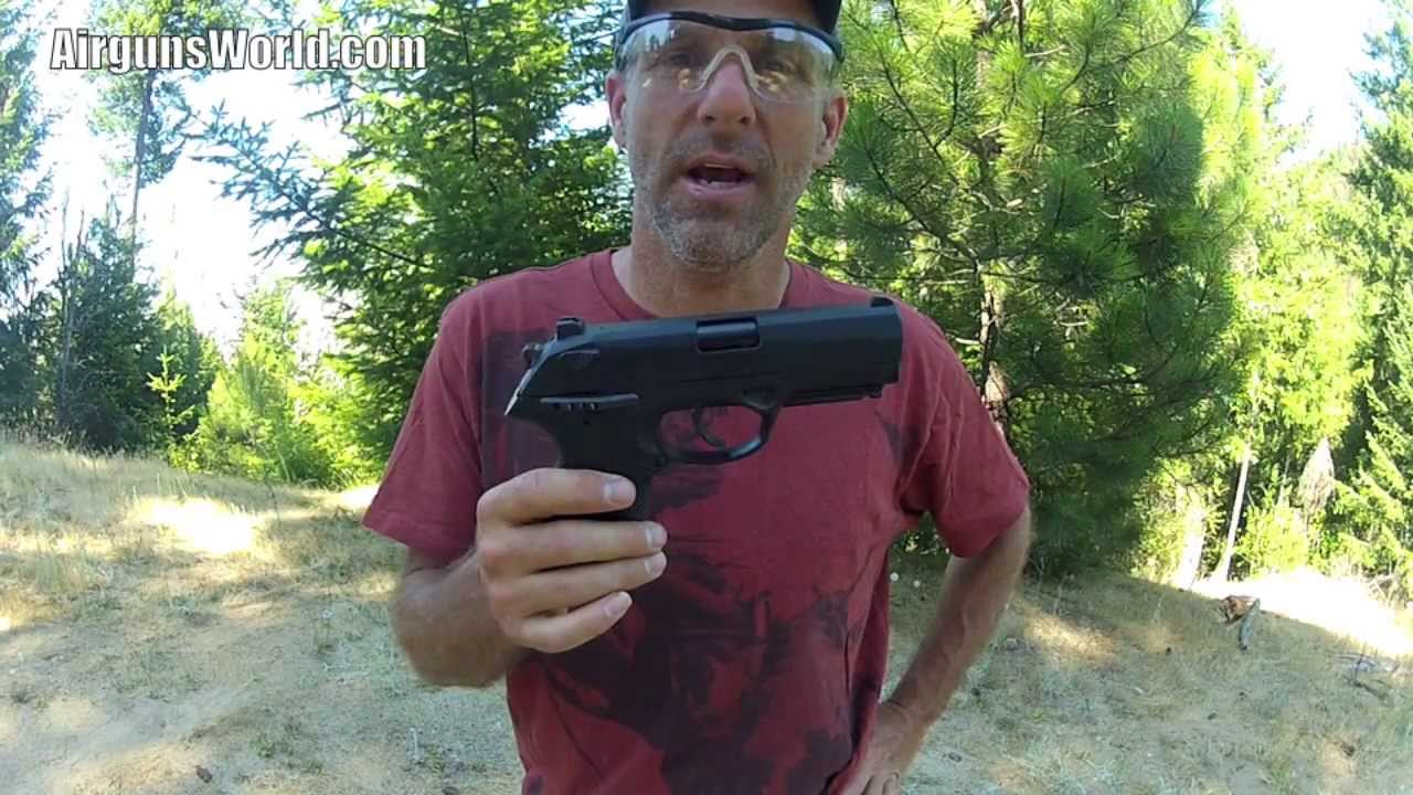Beretta PX4 Storm Pellet Pistol Review with Chrony and Destruction Test
