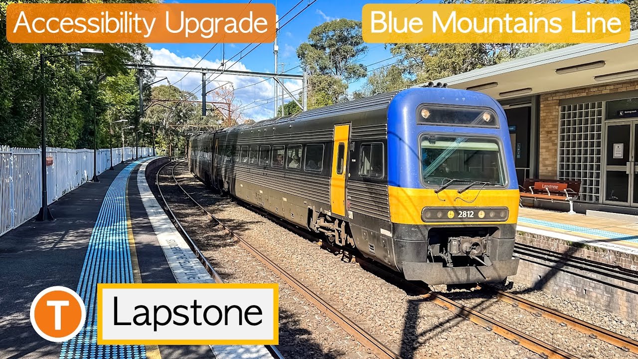 Transport for Sydney Vlog 1016: Lapstone Trainspotting + Accessibility Upgrade