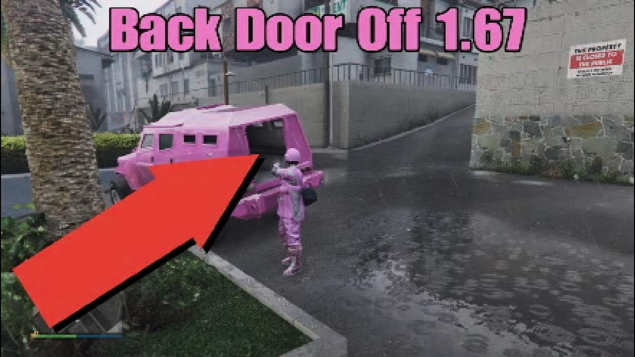 How To Get The Back Door Off The Insurgent | GTA Online 1.67