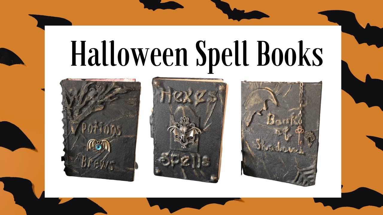 How To Create Your Own Halloween Spell Books