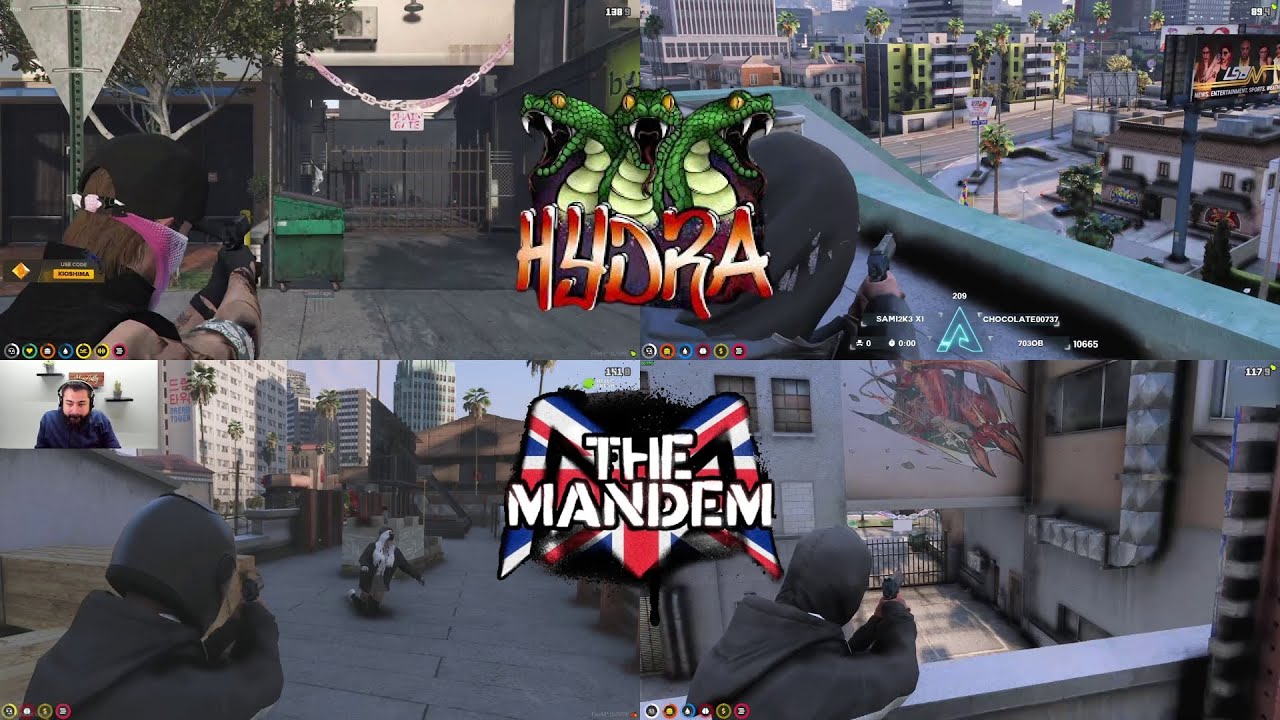 Mandem VS Hydra 3v6 In Little Seoul