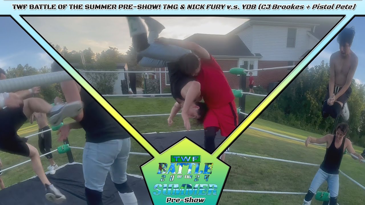TMG/FURY v.s. YDB! (Brookes + Pete)  BATTLE OF THE SUMMER PRE-SHOW! (TWF PBE #15)