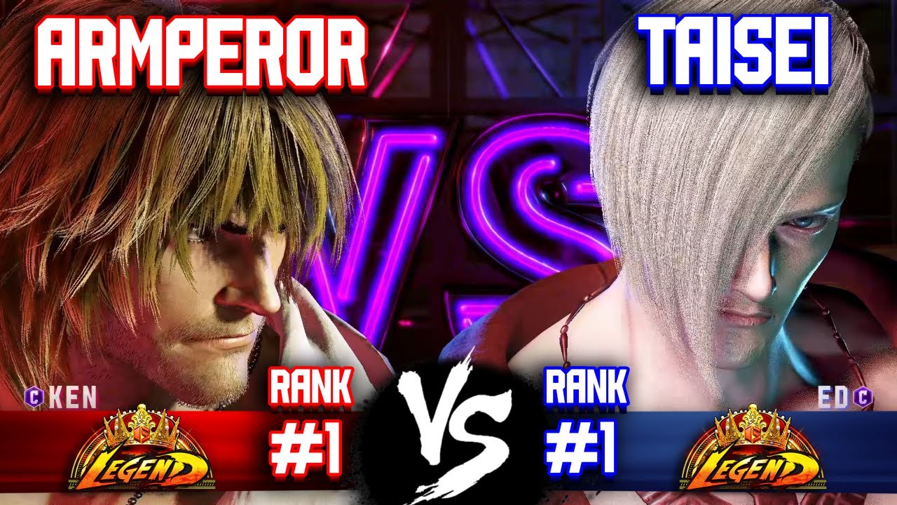 SF6 ▰ ARMPEROR (#1 Rank Ken) vs TAISEI (#1 Rank Ed) ▰ High Level Gameplay