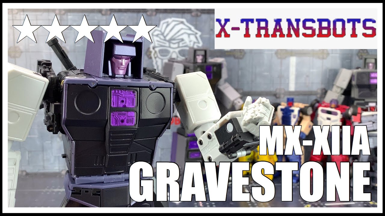 X-Transbots MX-XIIA GRAVESTONE Third Party Transformers Masterpiece MOTORMASTER review