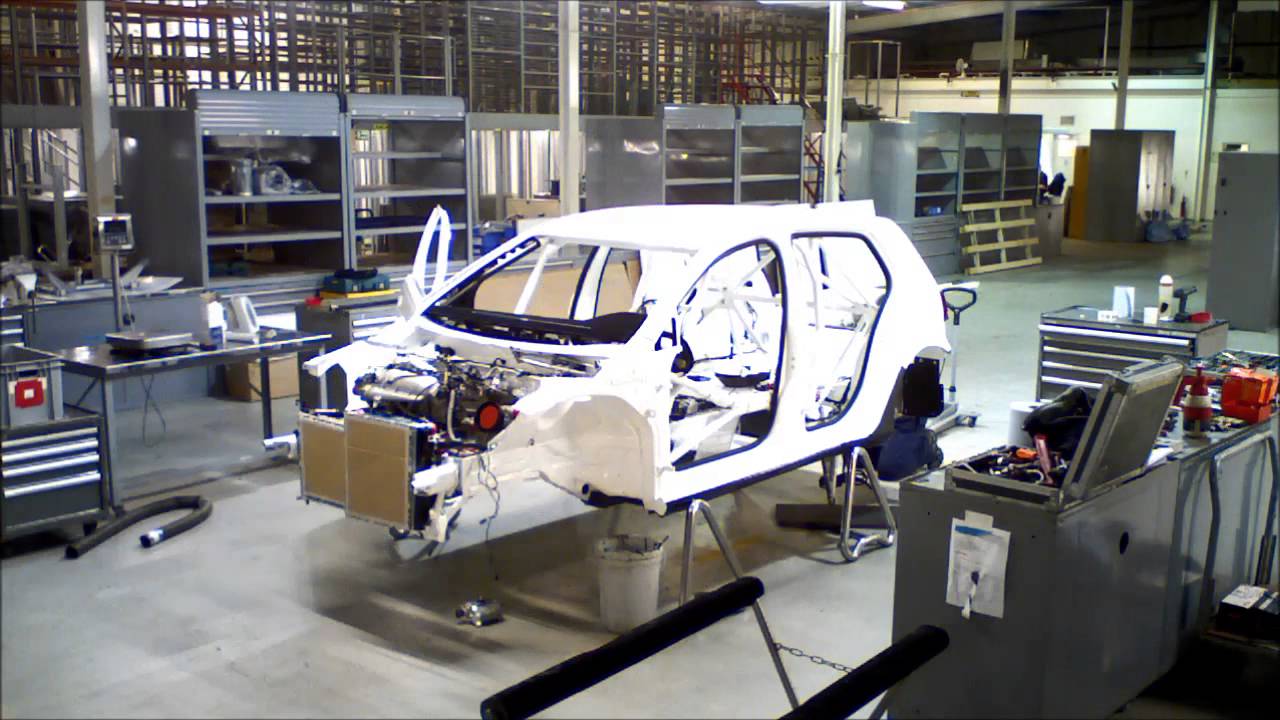 Building a VW Golf rally car