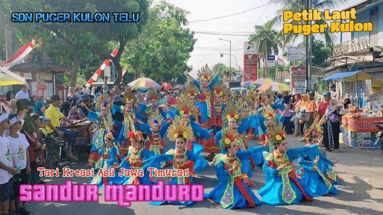 TARI SANDUR MANDURO_TARI KREASI NUSANTARA_PETIK LAUT DESA PUGER KULON