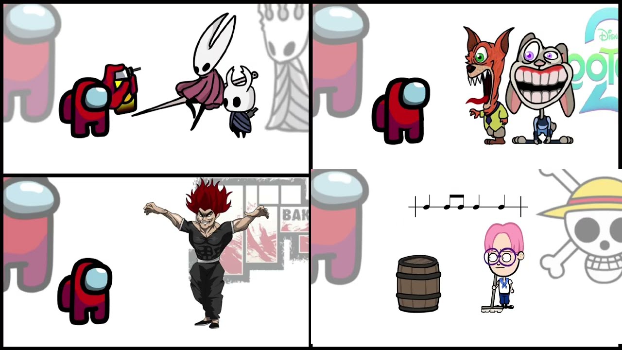 Mini Crewmate Kills Steal a Brainrot Characters | Among Us