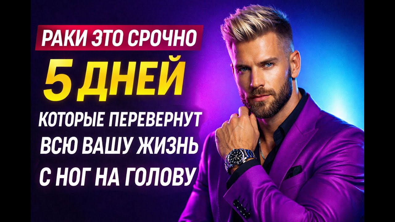 РАК Ловите 12 лет ЛУЧШЕЙ ЖИЗНИ. Все блага, удачи и возвращение любви! ГОТОВЬСЯ ШОКУ