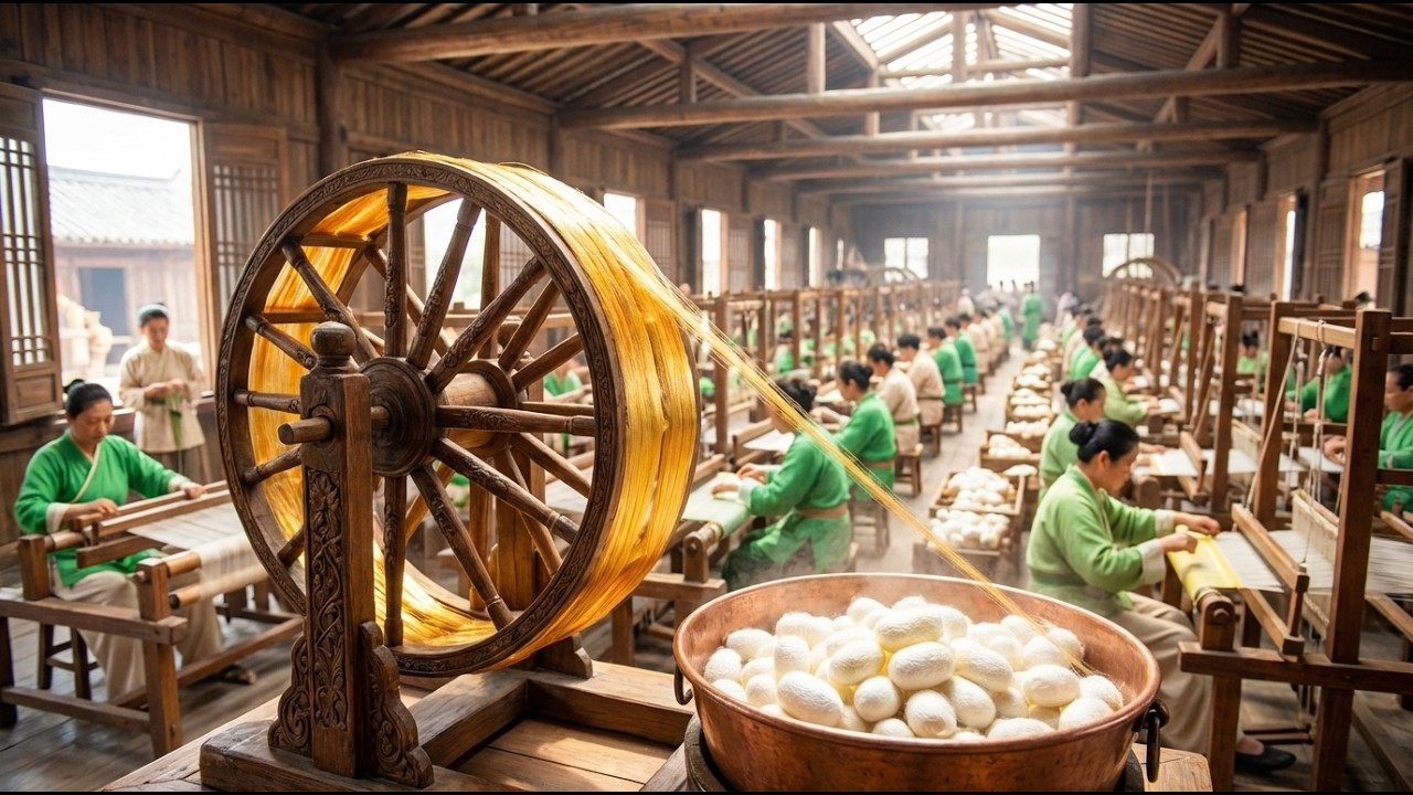 How Silk Was Made 1,000 Years Ago: The Ancient Production Process