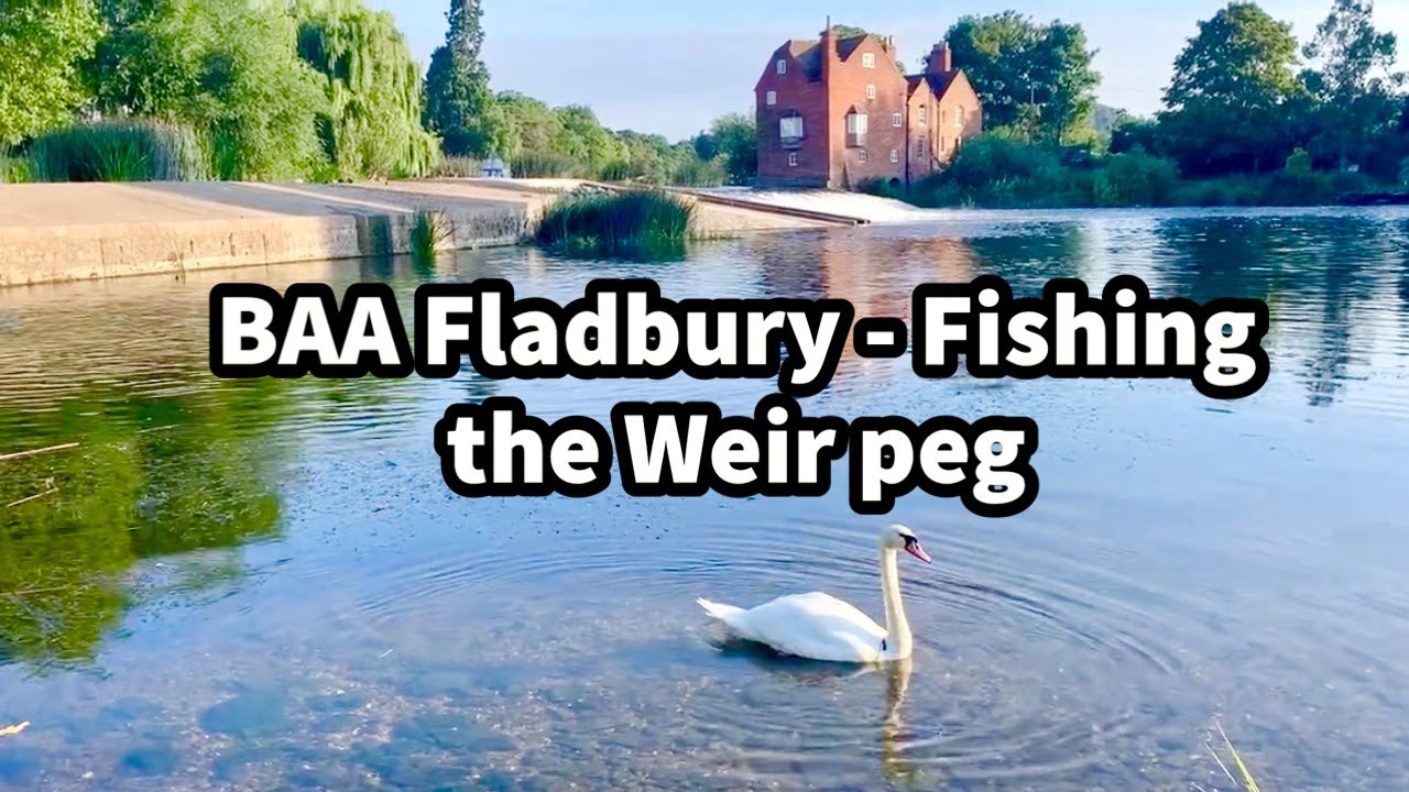 BAA Fladbury — Ловля усача и голавля на реке Эйвон на вейр-пеле, 22 июля, выпуск 12