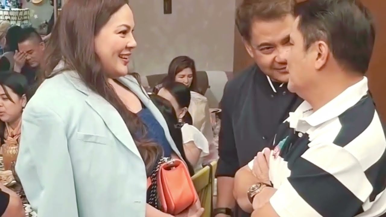 KC Concepcion attended Jun Lalin's birthday celebration and chatted with Martin Nievera and Ogie!