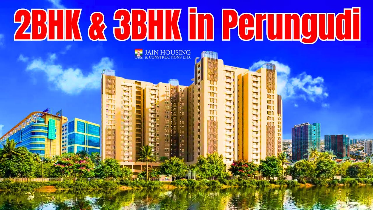 🏙️ Jains Seven 77 | Luxury 1,2,3 BHK Apartments in Perungudi, Chennai📍