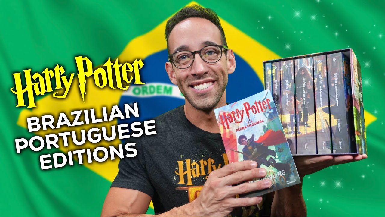 Harry Potter in Brazilian Portuguese 🇧🇷 Unboxing and Review