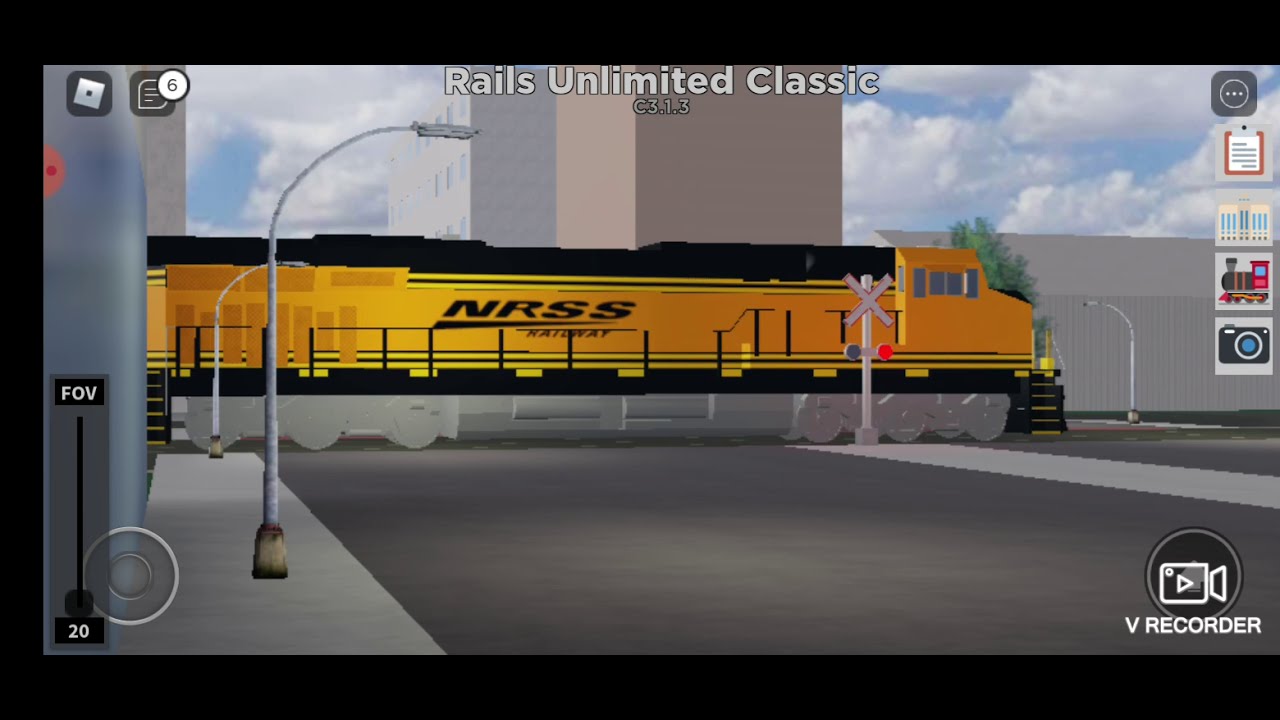 2 Minutes of Nathan K5HLL horns in Roblox Rails Unlimited Classic