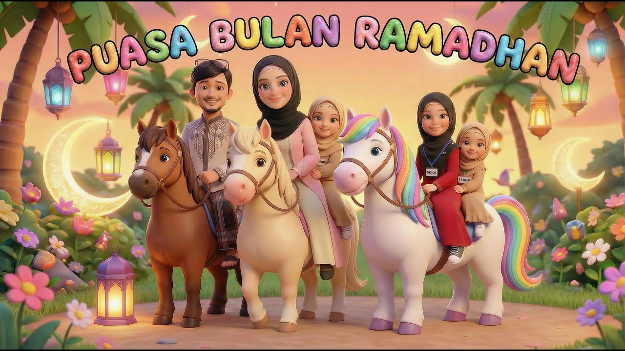 Puasa Bulan Ramadhan 🌙 Lagu Ramadhan Terbaru 2026 | Shanshan Twins TV #laguanakislami #laguramadhan