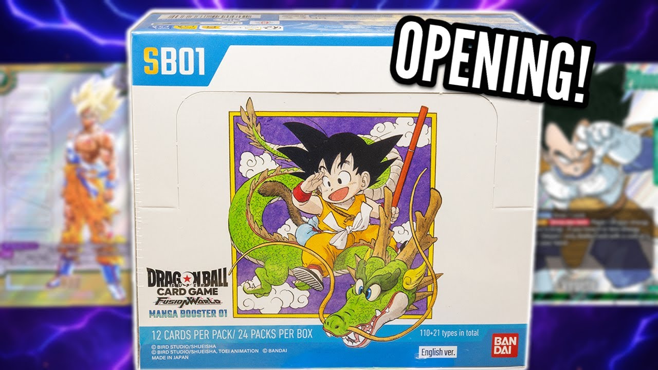 The BEST Dragon Ball Booster Box to Buy! (Fusion World Manga SB-01 Opening)
