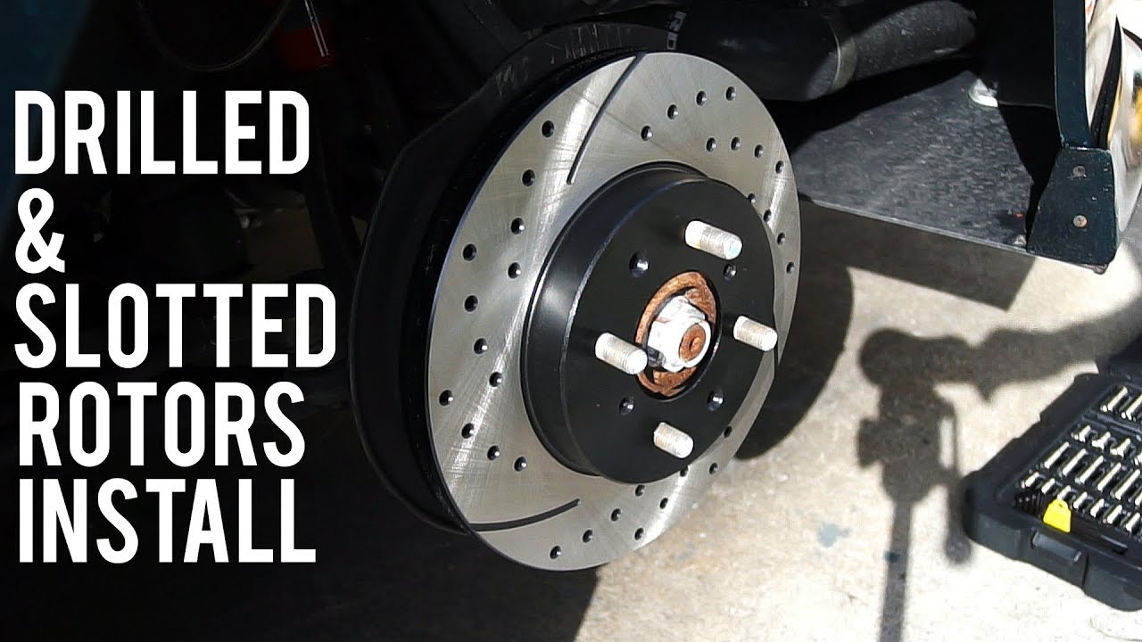 CRUSTINA GETS DRILLED AND SLOTTED ROTORS! - DC2 Integra