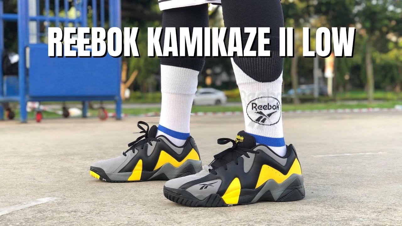 TODAY'S HOOP KICKS: REEBOK KAMIKAZE II LOW 