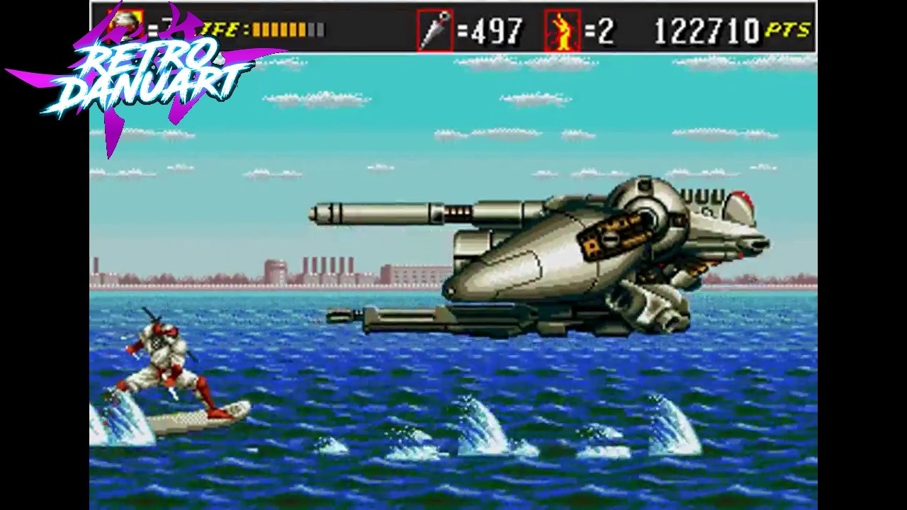 SHINOBI III - Return Of the Ninja Master (Sega - Mega Drive - 1993)
