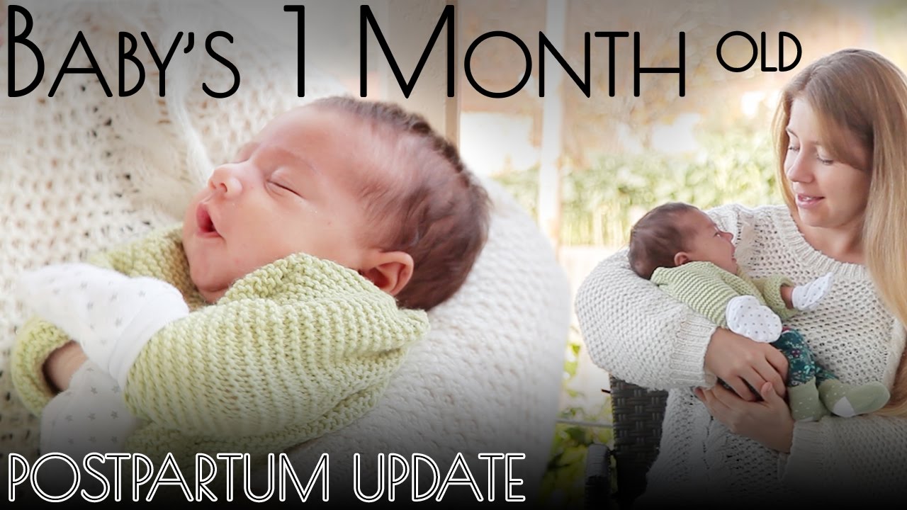 💬BABY STORY ONE MONTH POSTPARTUM UPDATE - | These Tiny Moments