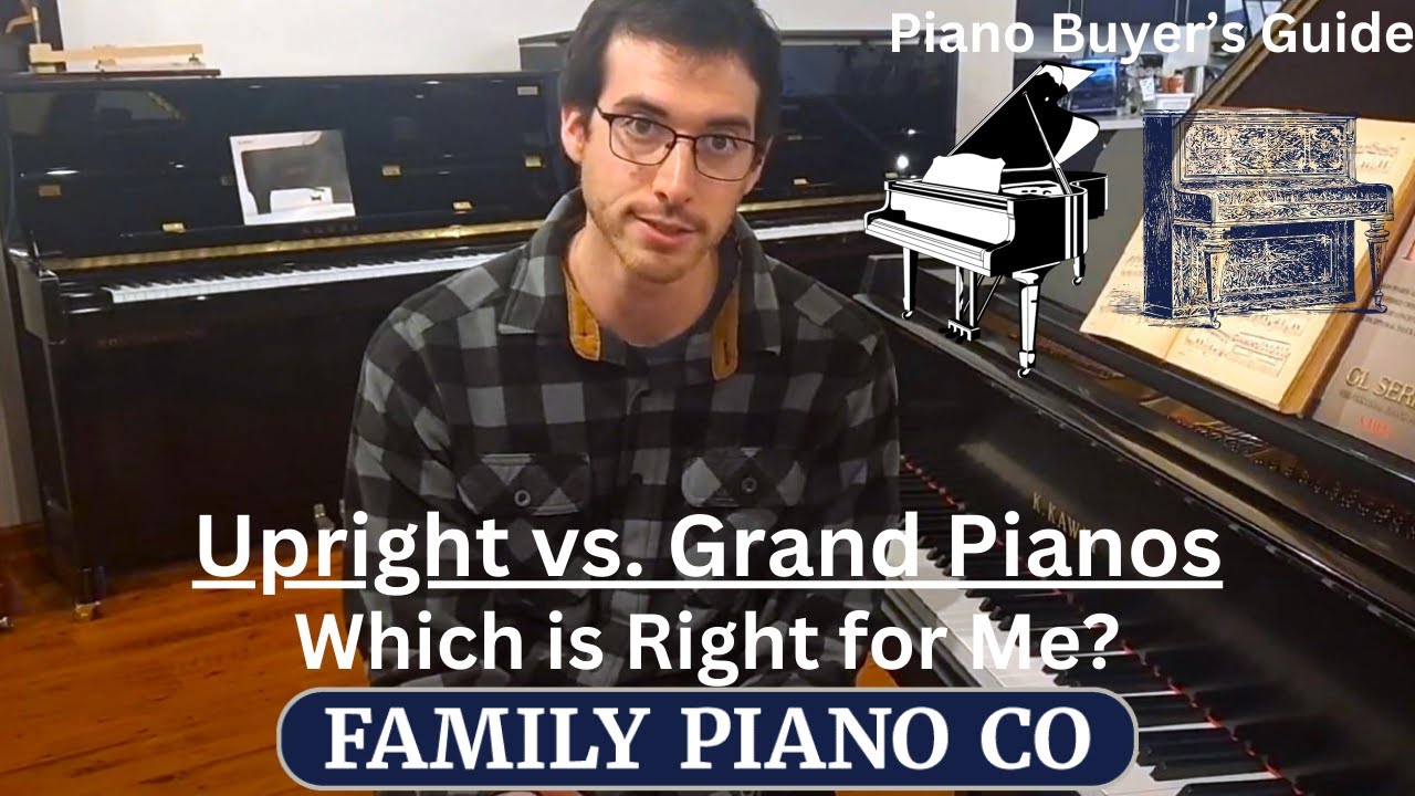 Upright vs. Grand Pianos: Which is Right for Me? | Piano Buyer's Guide 🎹 🎶
