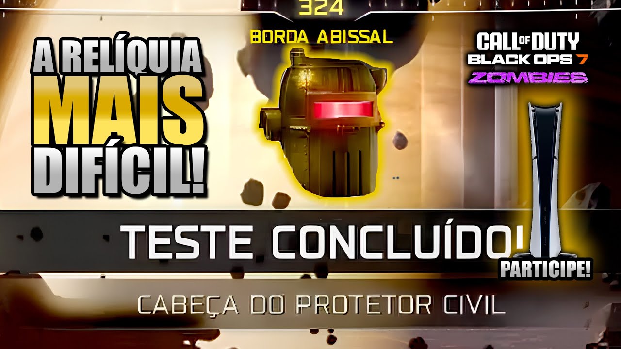 Desbloqueamos a Rel&iacute;quia mais D&iacute;ficil do Black OPs 7 Zombies! #BO7Zombies #AstraMalorum #Reliquias