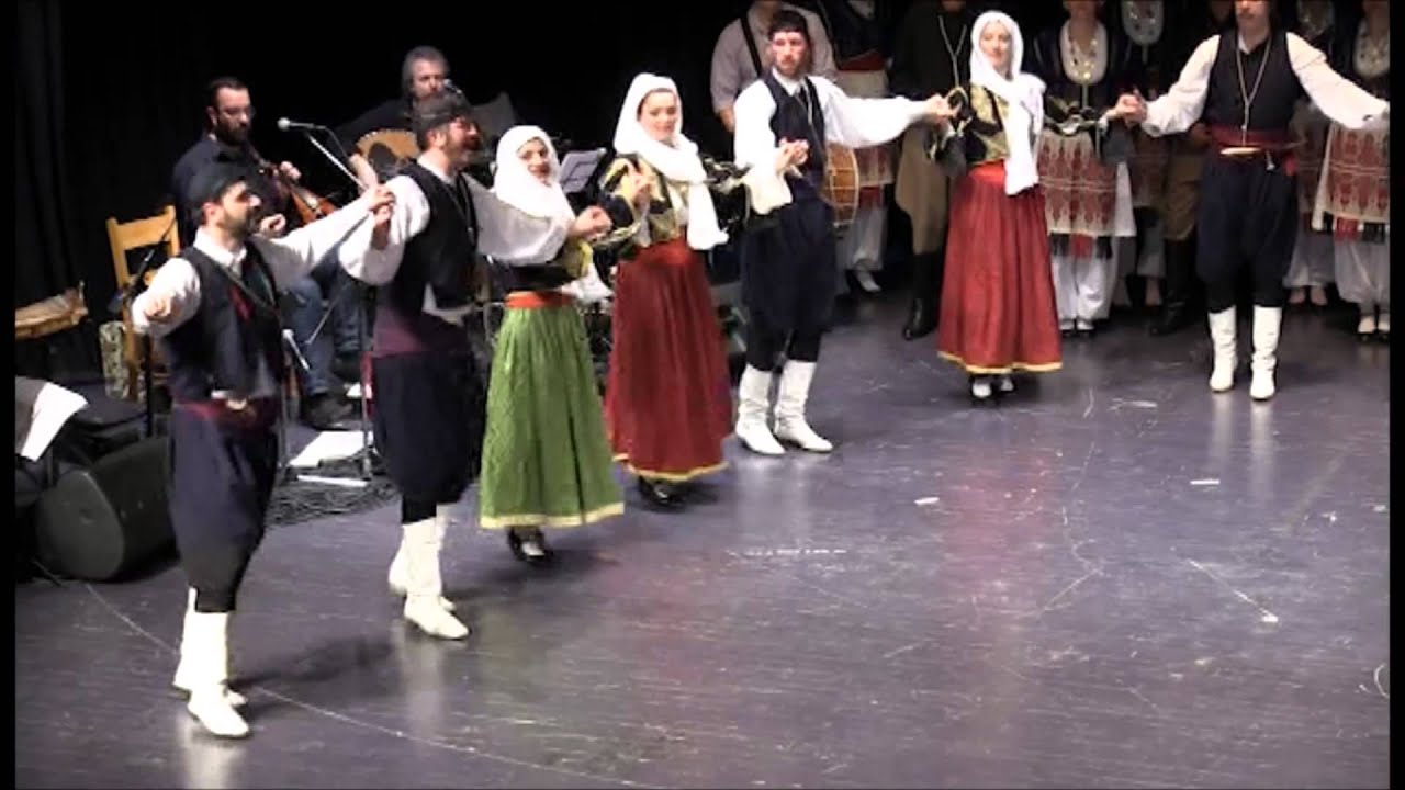 Κρητικοί Χοροί - Πολιτιστικός Σύλλογος Καλυβίων Β' Μέρος