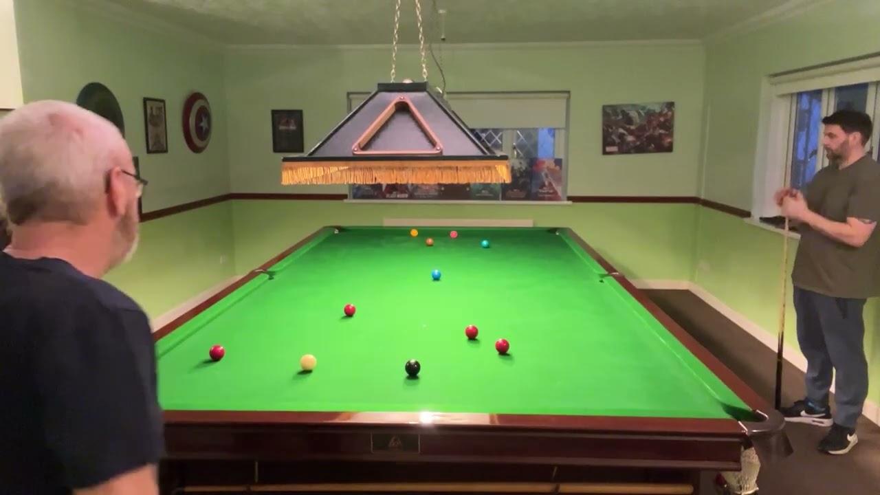 Our new snooker room ( clash of father and son 337 )