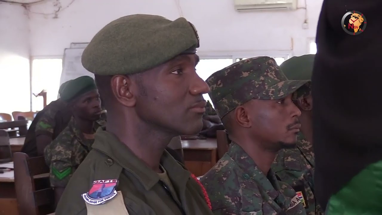 #The Gambia Armed Forces graduates over 20 of its Intelligence personnels#