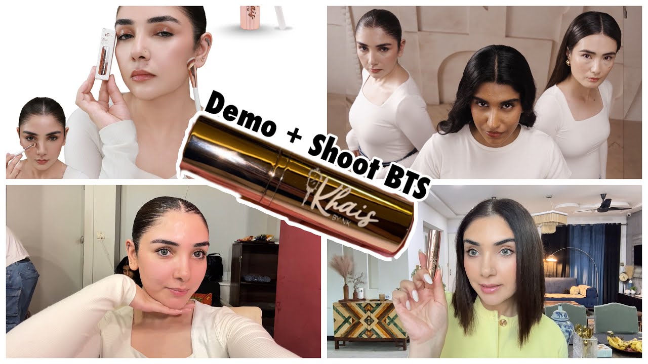 (Behind The Scenes) Khais Nishwish Concealer Shoot & Swatches 