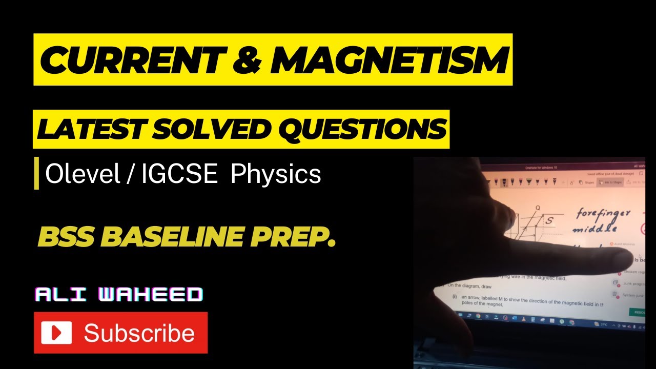 Magnetism & Electricity | Most Recent Questions | O level / IGCSE Physics
