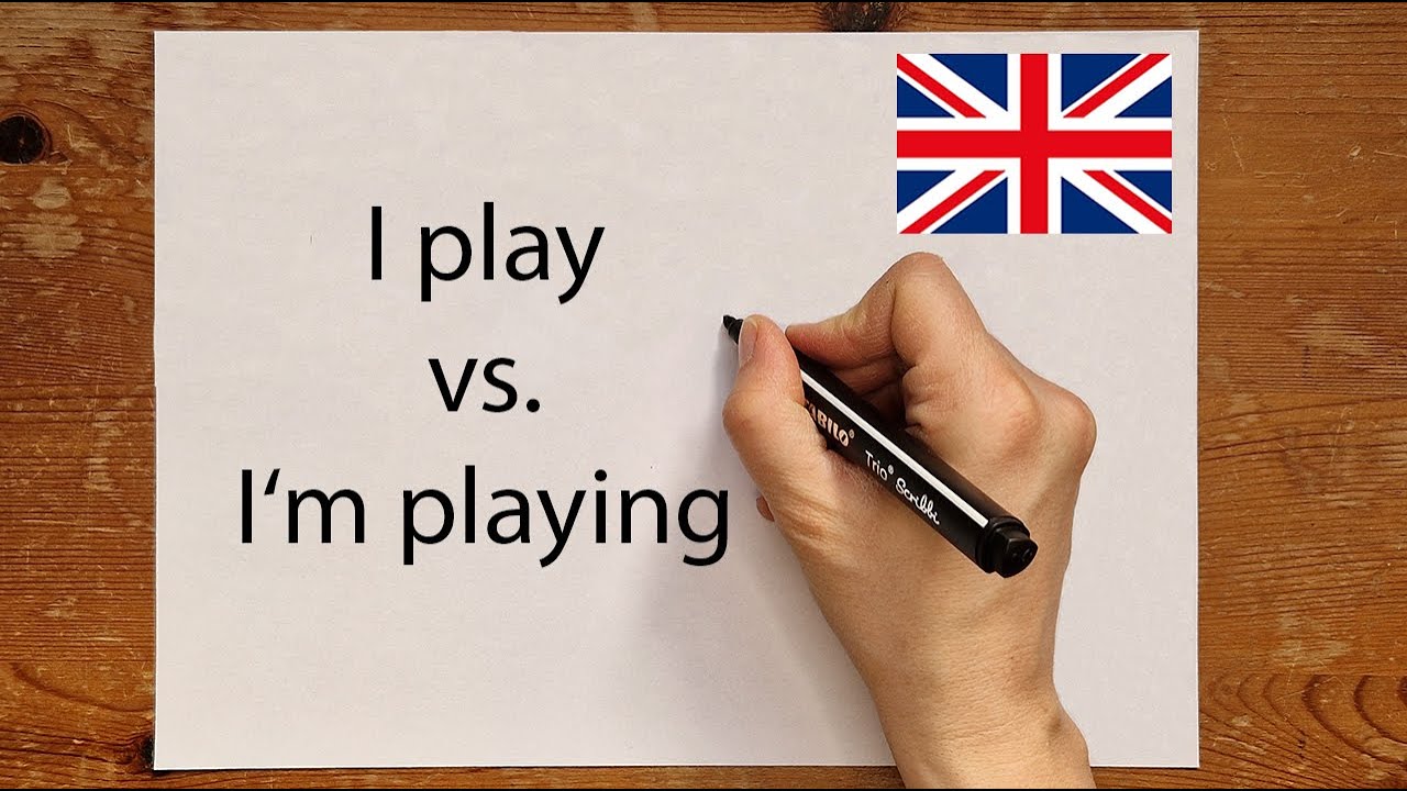 Englisch: simple present vs present progressive (Verlaufsform) einfach erklärt |Unterschied| Übungen