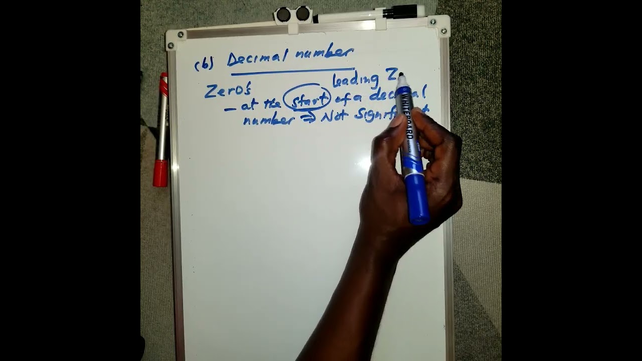 Significant figures 1