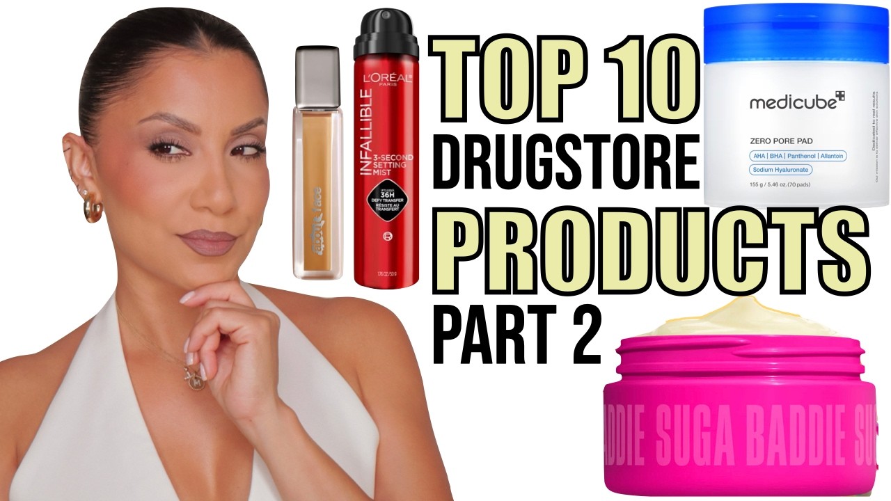 Top 10 Best Drugstore Products of 2026 (You NEED These!)