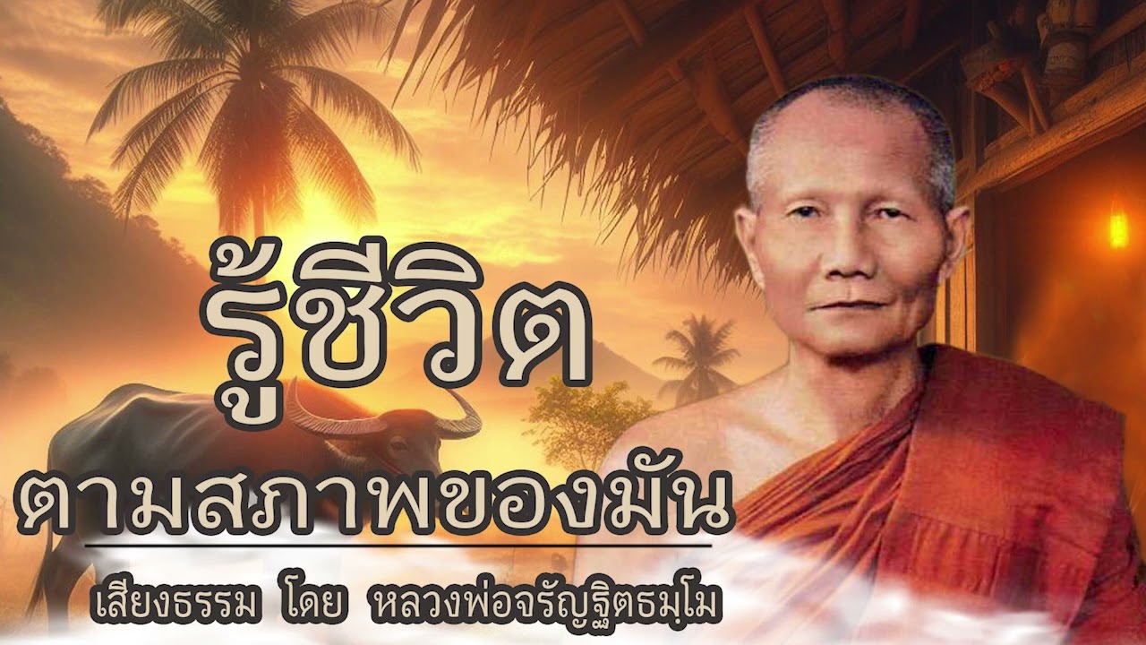 รู้ชีวิต  ตามสภาพของมัน  🙏 บรรยายธรรม โดย หลวงพ่อจรัญ ฐิตธมฺโม วัดอัมพวัน (ไม่มีโฆษณาแทรก)