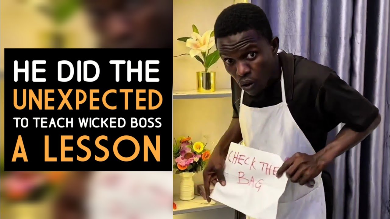 He Did The Unexpected To Teach His W!cked Boss A Lesson |@SeraFilm01