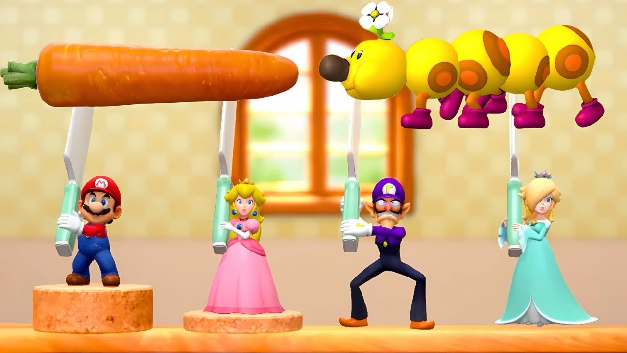 Who Wins? Mario vs Peach vs Waluigi vs Rosalina &ndash; Super Mario Party Jamboree