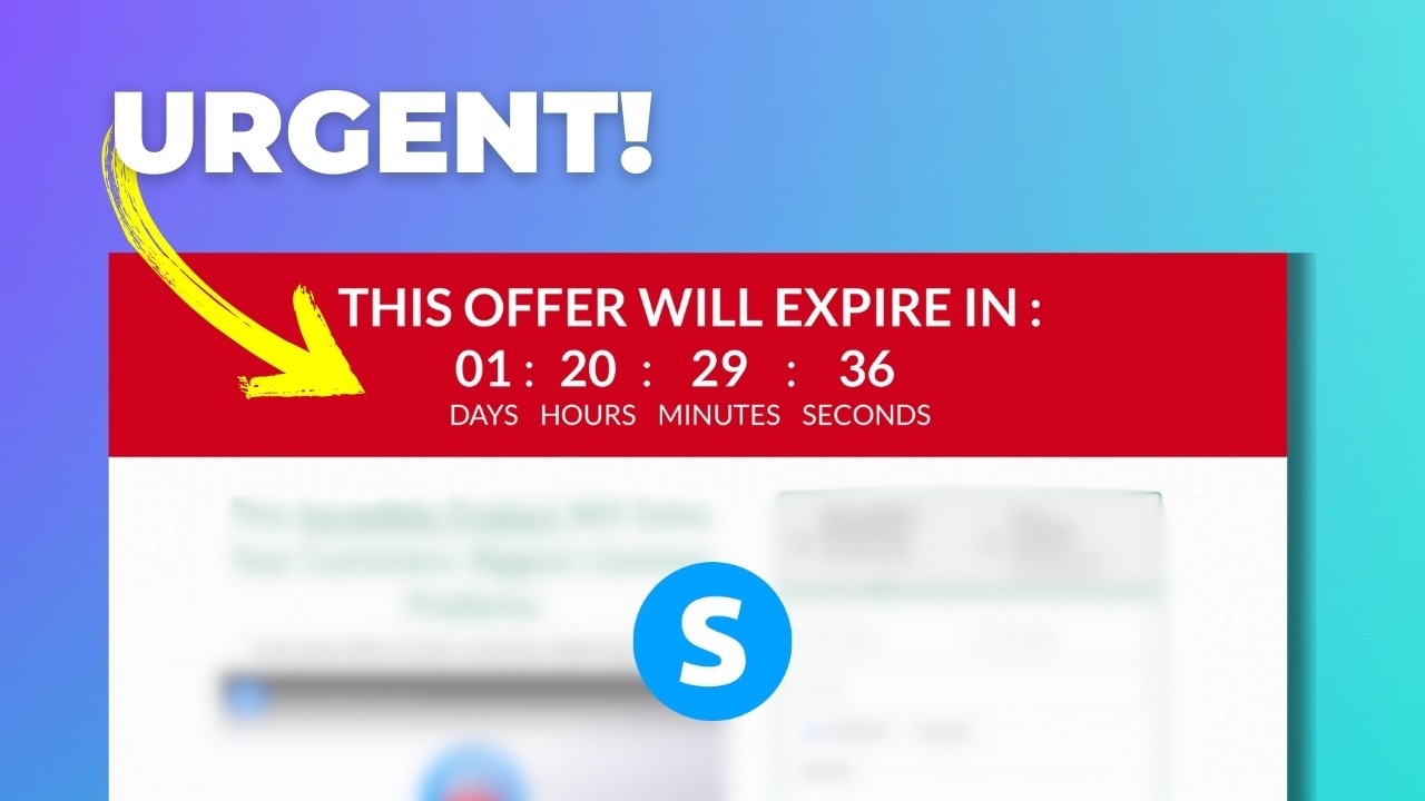 How to Add Countdown Timer to Your Landing Page in Systeme.io
