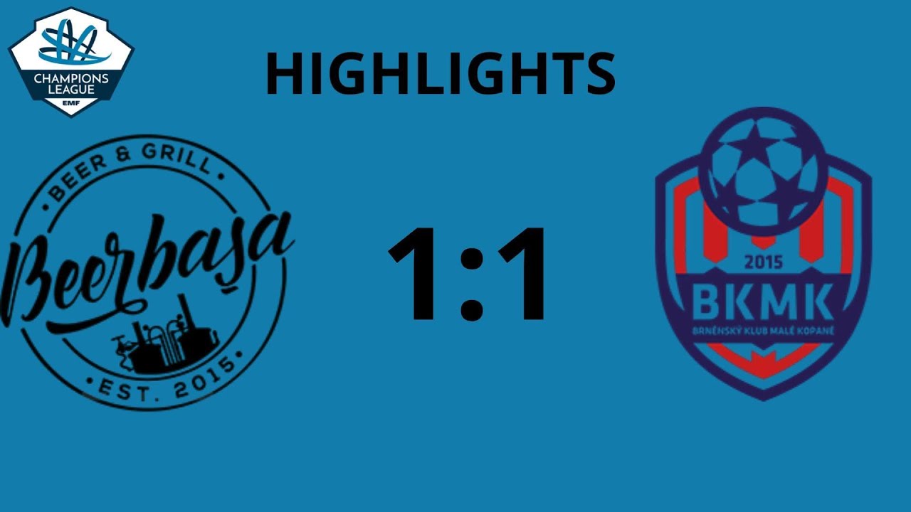 EMF Champions League 2024 Warsaw Highlights - BKMK Brno  vs Birbasha Baku  1-1