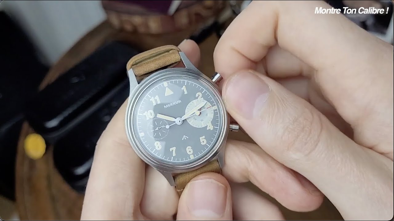 Montre Merkur Chronographe 