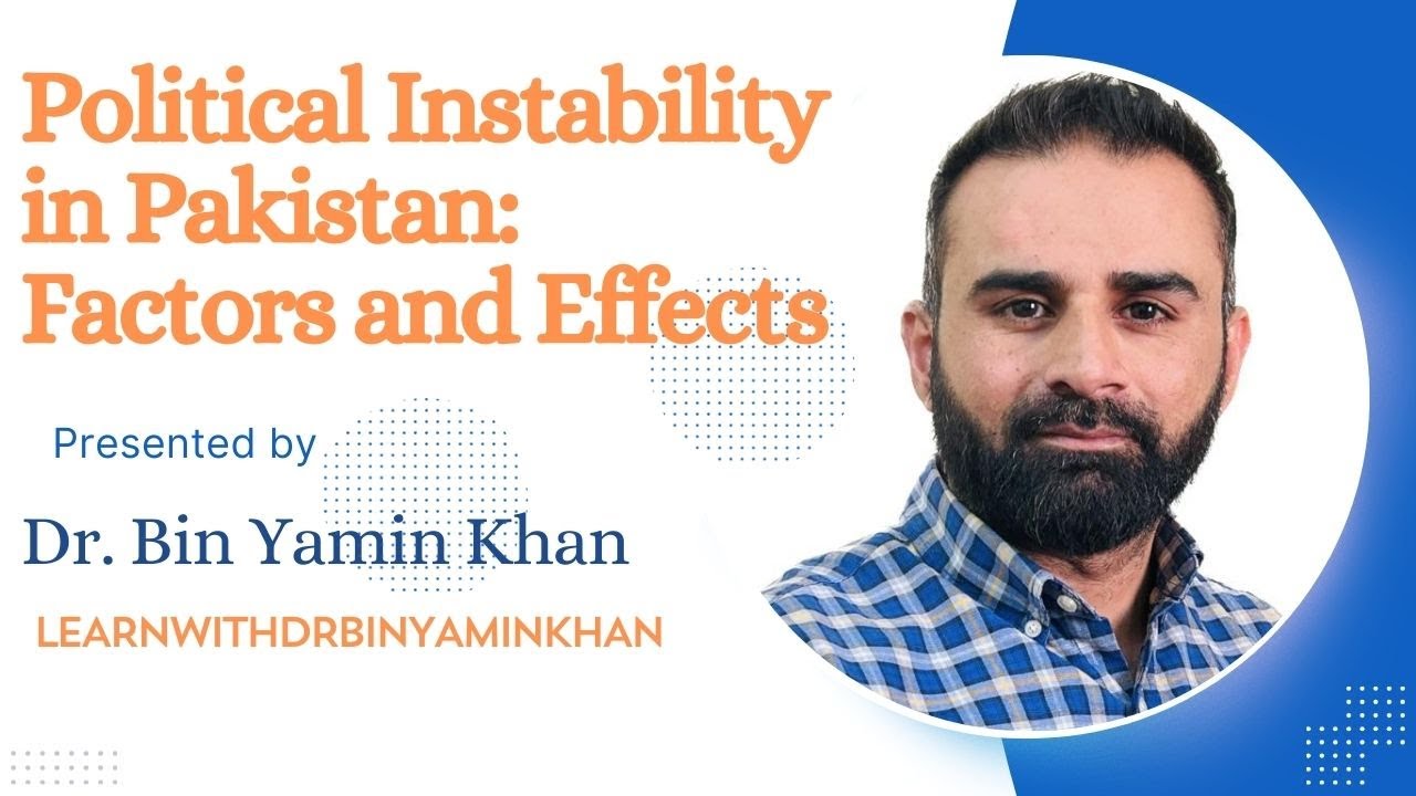 Essay on/Political Instability in Pakistan Explained in simple Urdu/Hindi