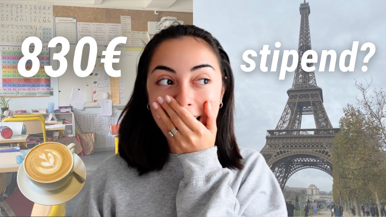 How far does the stipend *actually* go? | My monthly spending as a language assistant in France 🇫🇷