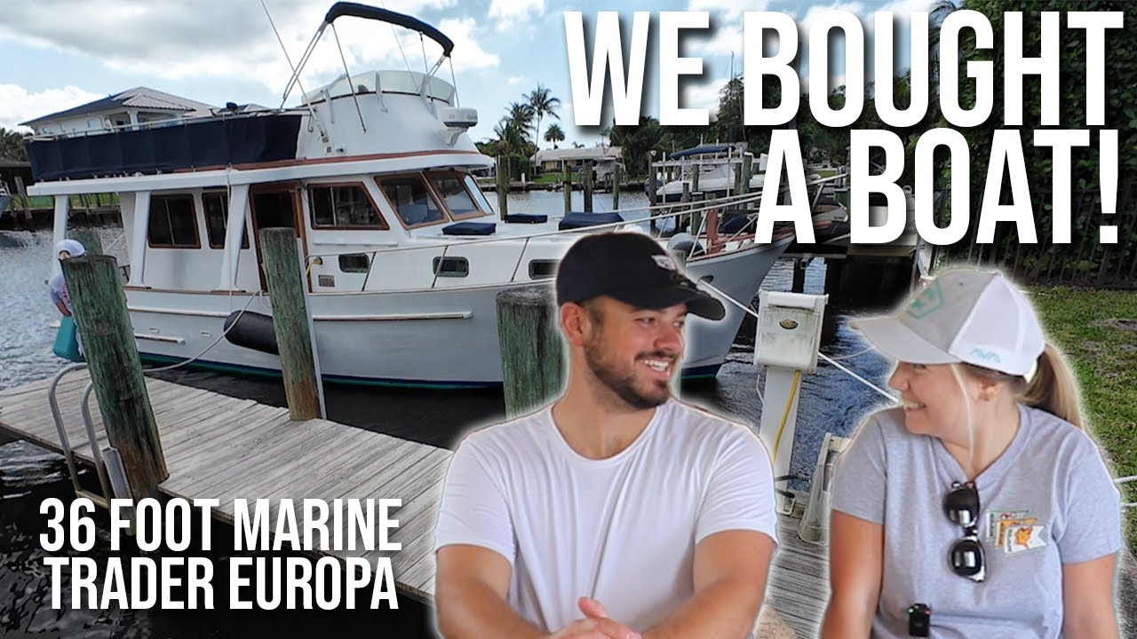 МЫ КУПИЛИ ЛОДКУ в 26 лет | 36-футовая Marine Trader Europa | Наша отличная лодка Loop